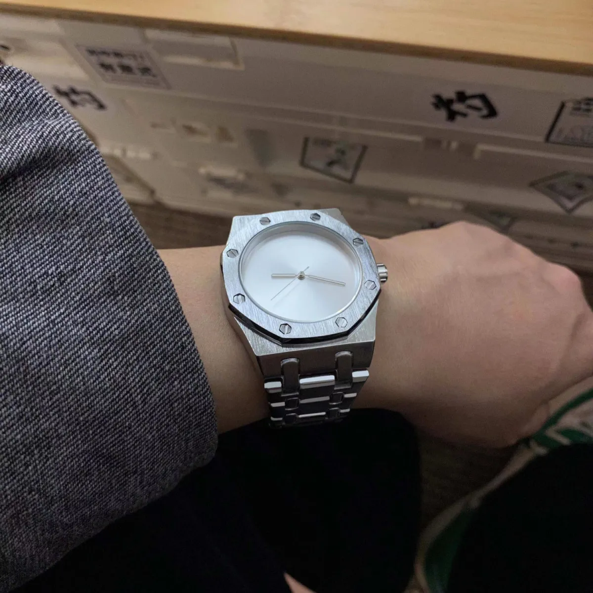 Men's & Women's No Logo Waterproof Luminous Sports Watch - Original Design Fashion Wristwatch for Wholesale, Foreign Trade showcase 9