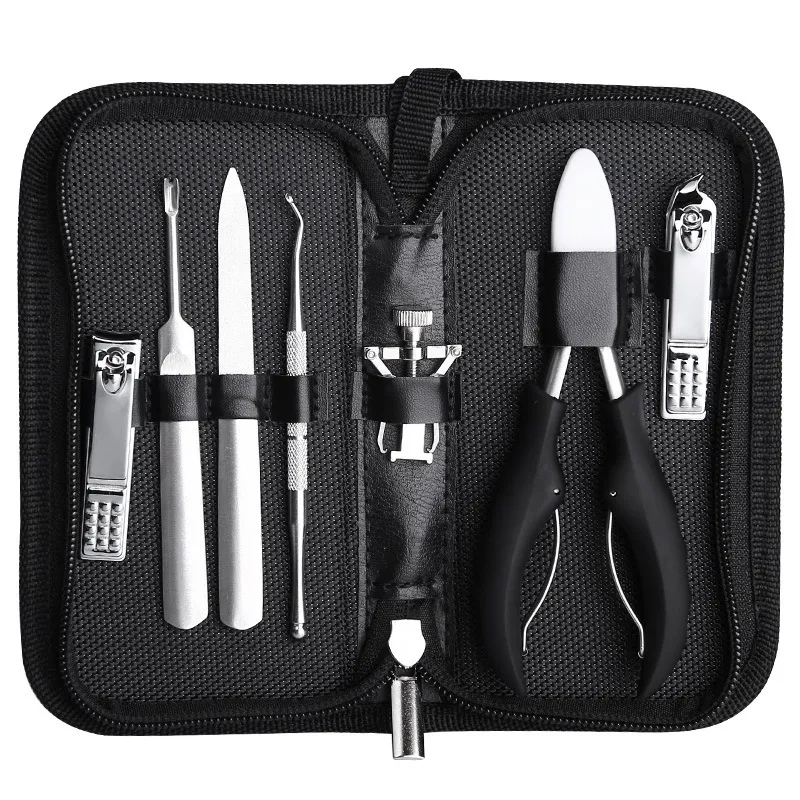 Professional Stainless Steel Nail Clipper Set for Ingrown Toenails - Precision Manicure Pedicure Tools for Thick Nails, Dead Skin Removal, and Nail Groove Care thumbnail 10