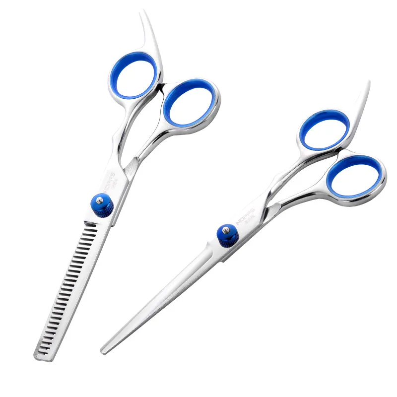 Professional Hair Cutting Scissors Set - 11 Piece Kit for Barbers & Home Use - Includes Thinning Shears, Comb, Clips, and Case thumbnail 5