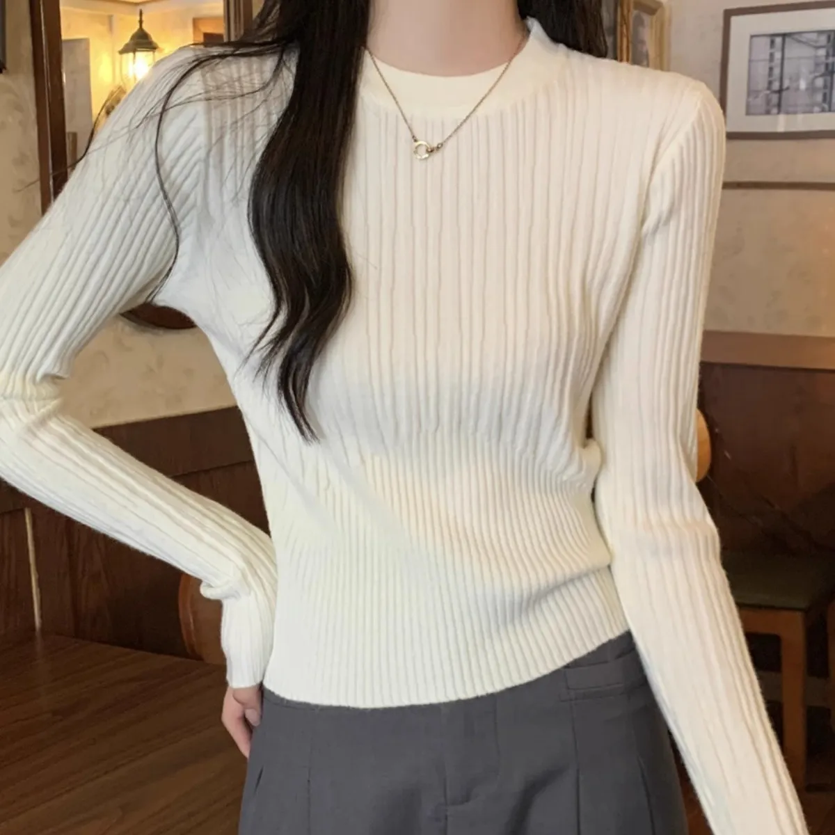 Women's Faux Fur Vest - Korean Style High-End Furry Sleeveless Coat for Autumn Winter 2025 - Warm, Stylish Outerwear showcase 14