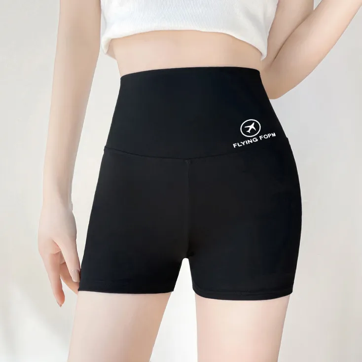 Women's Ice Silk Safety Shorts - Thin, Anti-Chafing, Anti-Dirt Leggings - Plus Size Seamless Yoga & Activewear - Summer Comfort thumbnail 3
