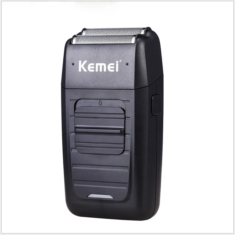 Kemei KM-1102 Electric Shaver for Men - Rechargeable Cordless Foil Shaver with Double Mesh - Powerful Close Shave for Home and Travel thumbnail 1