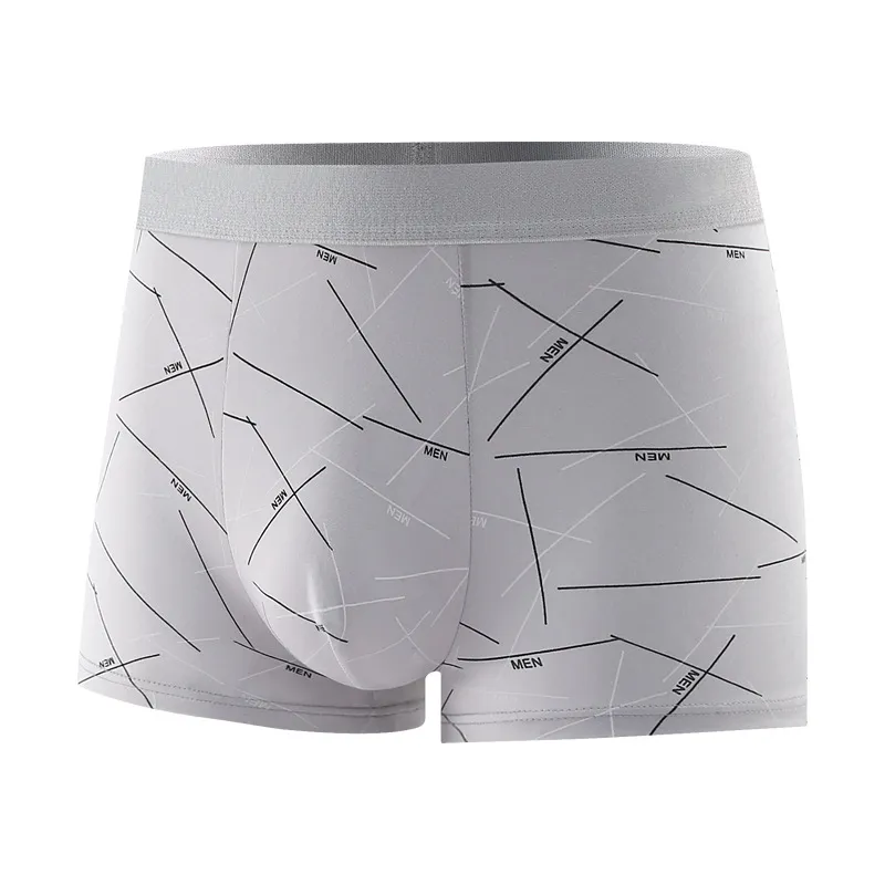 Men's Boxer Briefs Underwear Multipack - Comfortable Cotton Blend Mid-Waist Boxers for Teen Boys and Young Men - Breathable and Durable Shorts thumbnail 7