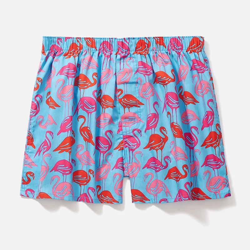 Men's Pure Cotton Boxer Shorts - Loose Fit, Comfortable Underwear, Sleepwear, Plus Size Available - Breathable and Soft thumbnail 8