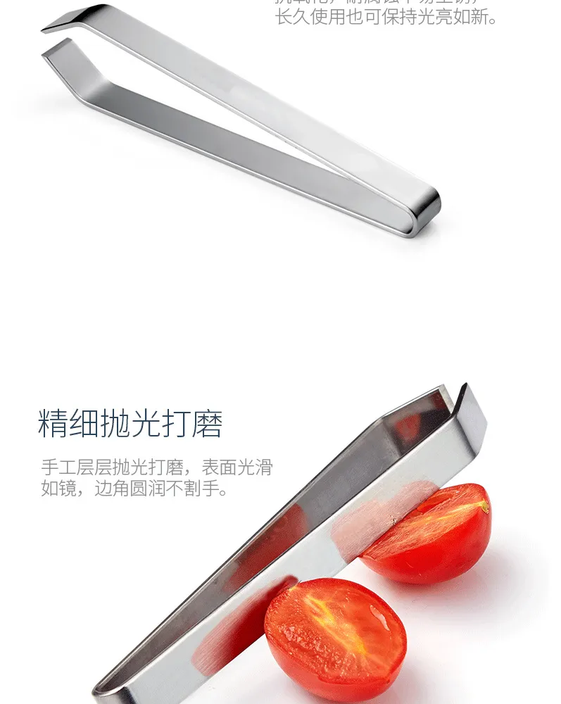 Stainless Steel Hair Remover Tweezers - Precision Pig Hair, Chicken Feather, Fish Bone Removal Tool for Kitchen and Home Use showcase 8