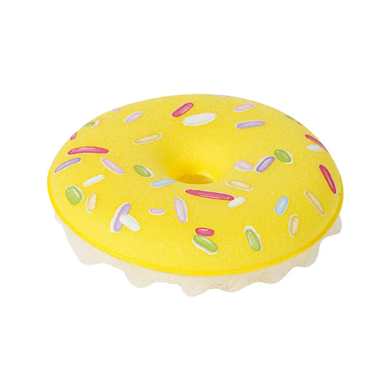 Donut Sponge Dishwashing Brush with Suction Cup - Non-Stick Pan Cleaning Tool - Kitchen Cleaning Gadget - Easy Dishwashing thumbnail 1
