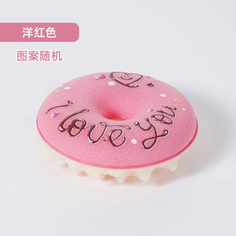 Donut Sponge Dishwashing Brush with Suction Cup - Non-Stick Pan Cleaning Tool - Kitchen Cleaning Gadget - Easy Dishwashing thumbnail 6