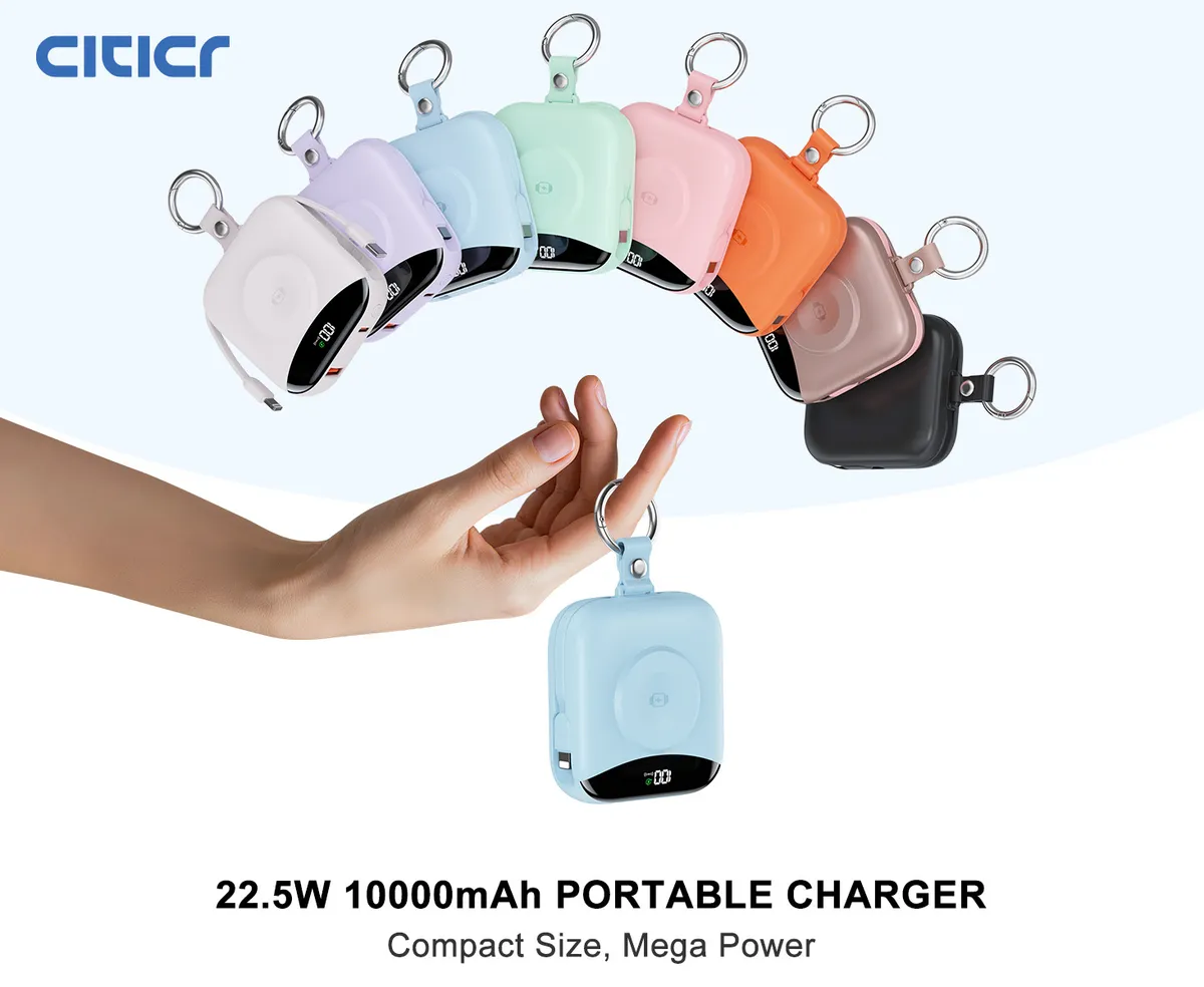 Apple Watch Wireless Charger Power Bank - Portable Magnetic Fast Charging Station - UL2056/FCC/CE/UKCA Certified - Travel Friendly - Compatible with iWatch Series showcase 1