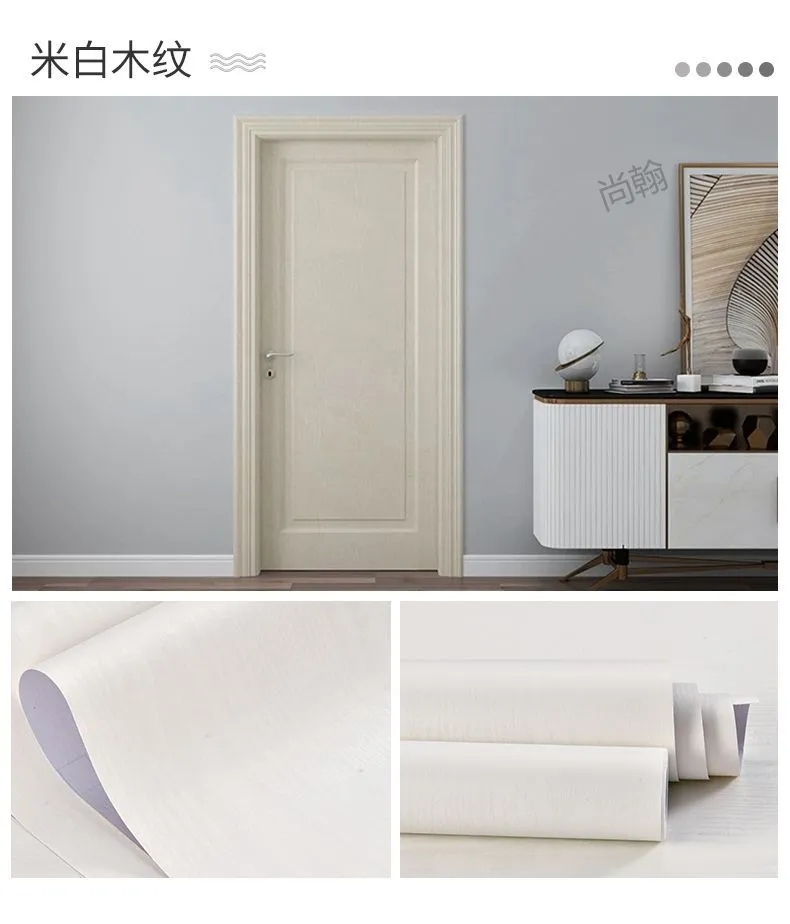Wood Grain Self-Adhesive Wallpaper Stickers - Waterproof, Oil-Proof, Color Change Renovation for Home, Bedroom, Dorm, Desktop, and Walls - Wholesale Available showcase 15