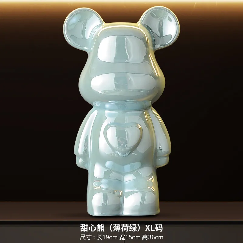Sweetheart Bear - Green 36cm