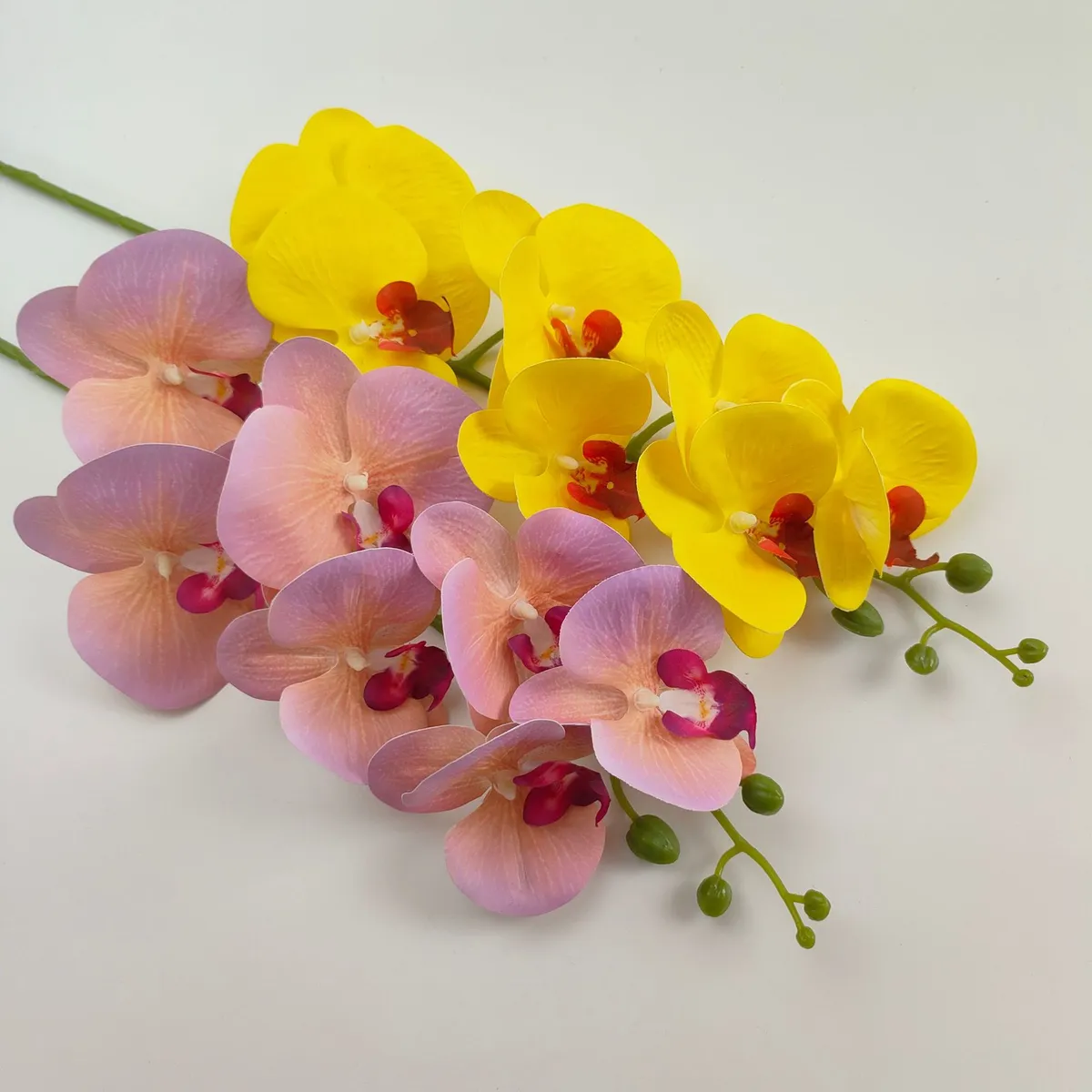 Artificial Phalaenopsis Flowers 3D Printed for Wedding Decorations, Home Decor, Hotel, Outdoor Landscaping, and Wholesale showcase 4