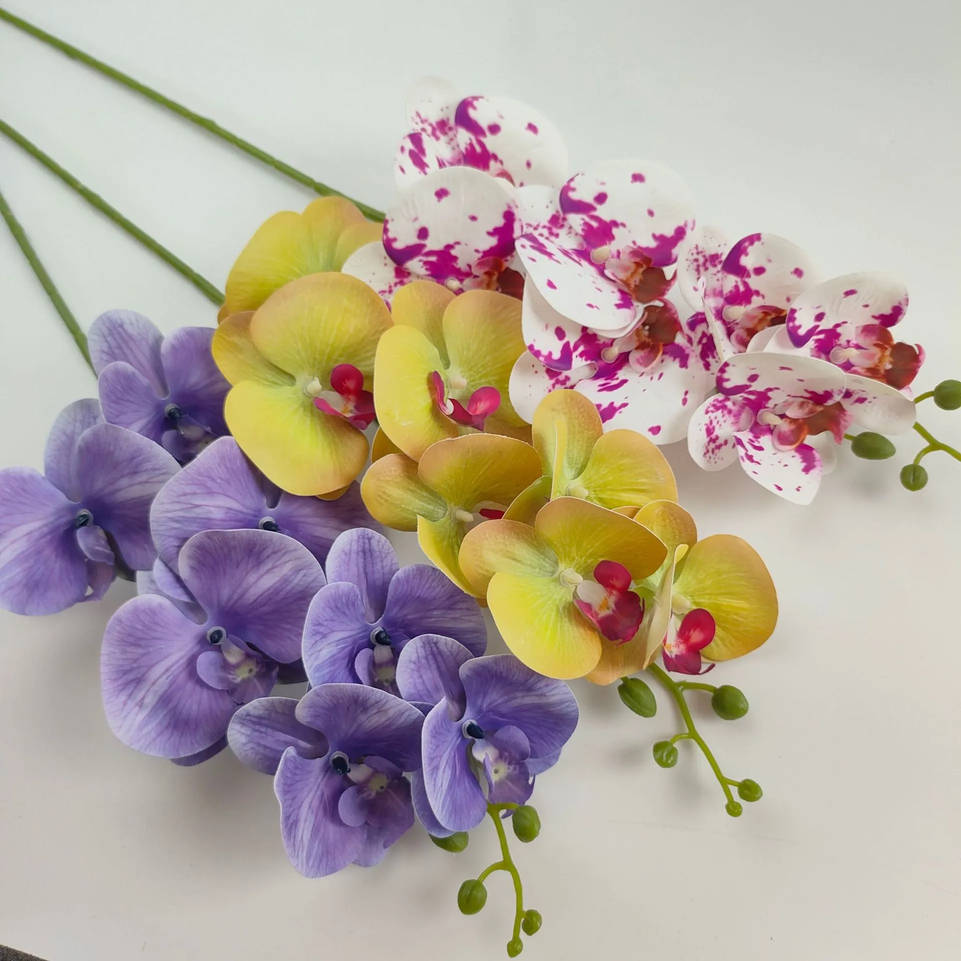 Artificial Phalaenopsis Flowers 3D Printed for Wedding Decorations, Home Decor, Hotel, Outdoor Landscaping, and Wholesale thumbnail 2