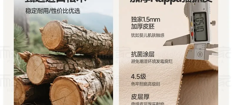 Modern Cream Bedside Table Solid Wood Nightstand - Luxury High-End Small Bedroom Storage Cabinet for Home Decor 2025 New Design showcase 9