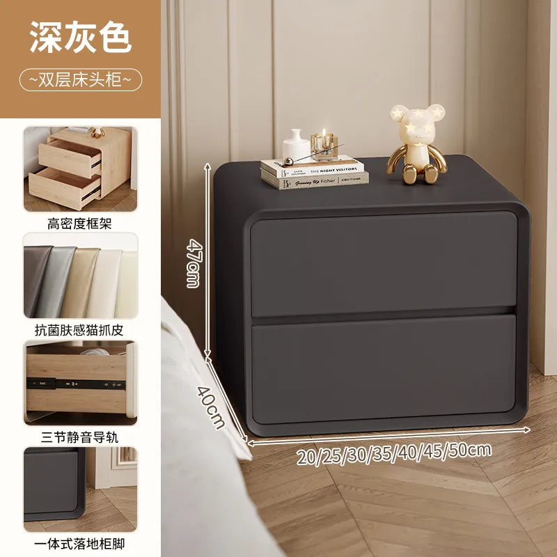 Dark Gray - Solid Wood