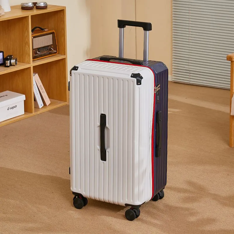 Durable Multifunctional Suitcase Set - 20, 24, 28 Inch Trolley Luggage with Password Lock, Reinforced Corners - Strong Travel Case for Men & Women thumbnail 9