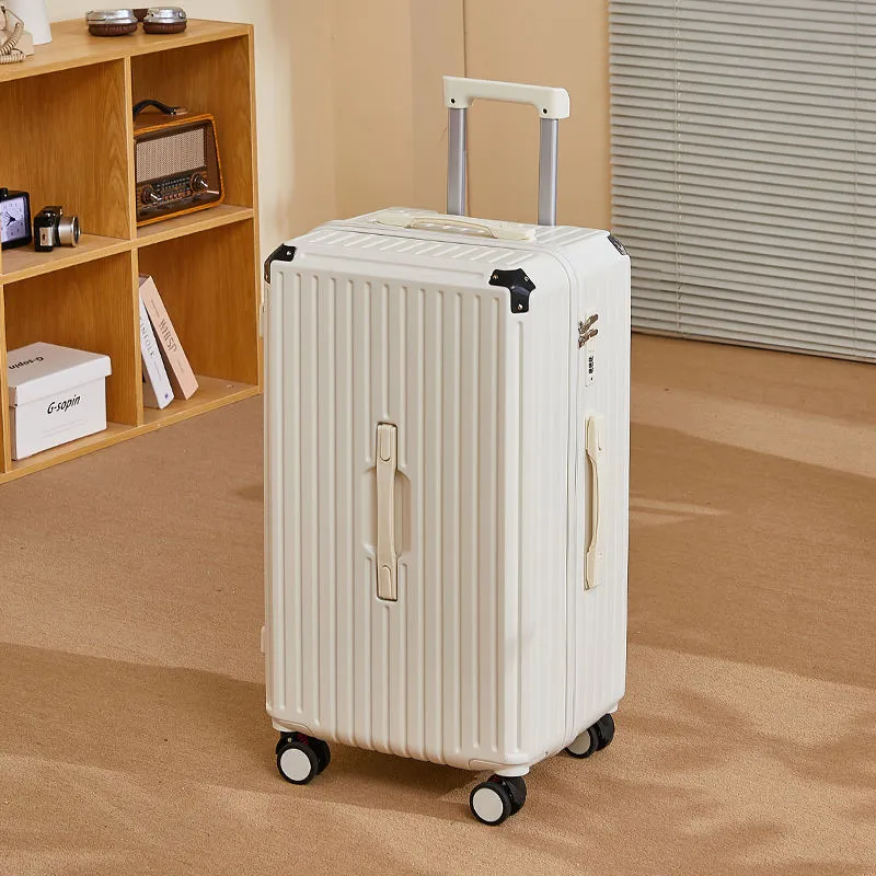 Durable Multifunctional Suitcase Set - 20, 24, 28 Inch Trolley Luggage with Password Lock, Reinforced Corners - Strong Travel Case for Men & Women thumbnail 7