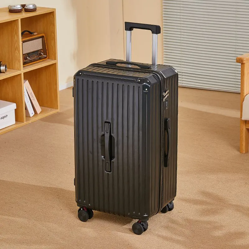 Durable Multifunctional Suitcase Set - 20, 24, 28 Inch Trolley Luggage with Password Lock, Reinforced Corners - Strong Travel Case for Men & Women thumbnail 5