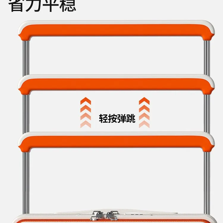 20-inch Expandable Rolling Luggage Suitcase with Cup Holder - Multifunctional Carry-on Spinner for Men and Women - Front Opening Travel Boarding Box with Password Lock thumbnail 3