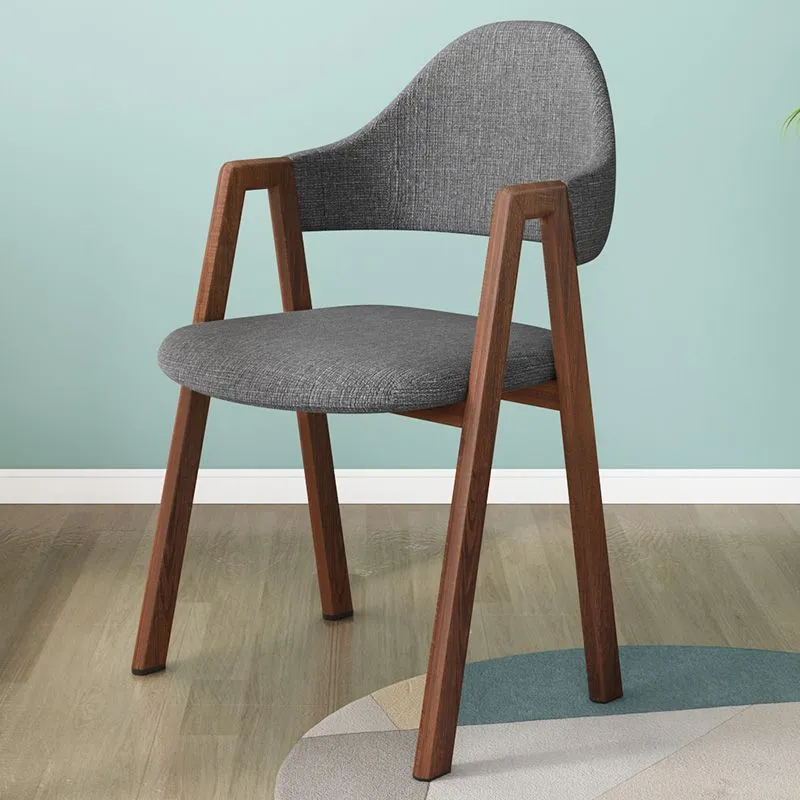 Standard - Walnut/Dark Gray Fabric