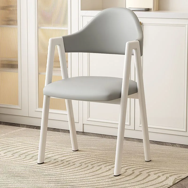 Cream - White Legs/Light Gray Leather