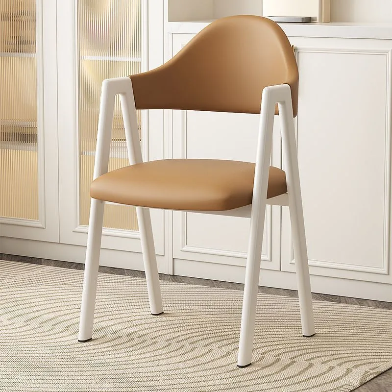 Cream - White Legs/Light Brown Leather