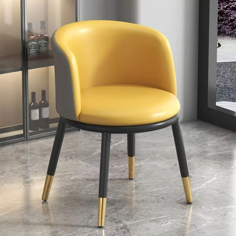 Modern Minimalist Accent Chair with Backrest - Light Luxury Leisure Chair for Home, Office, Balcony, Reception, Dining - Comfortable and Stylish Seating showcase 15