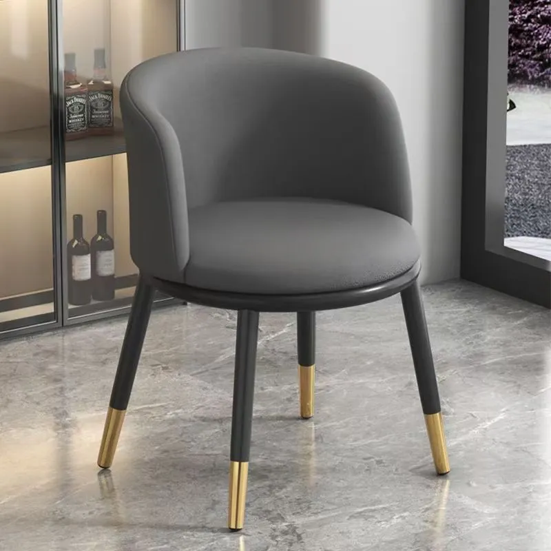 Dark Gray - Black Gold Legs