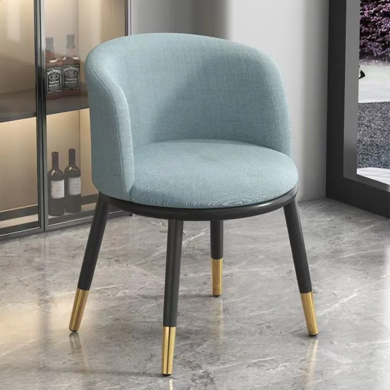 Light Blue - Black Gold Legs