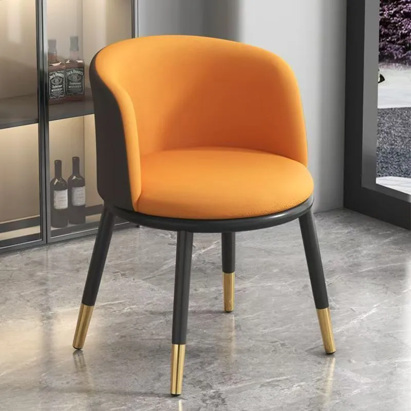 Modern Minimalist Accent Chair with Backrest - Light Luxury Leisure Chair for Home, Office, Balcony, Reception, Dining - Comfortable and Stylish Seating showcase 14