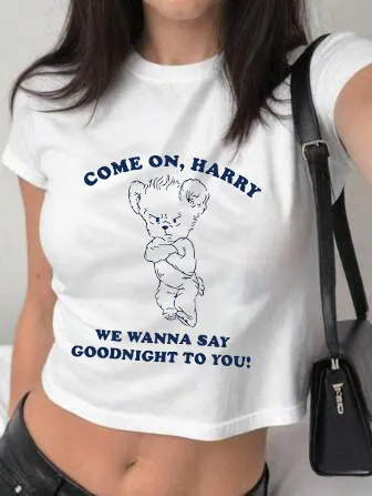 Women's Summer Slim-Fit Fashion Shoulder T-Shirt - Sweet & Stylish Streetwear Top for Ladies thumbnail 9