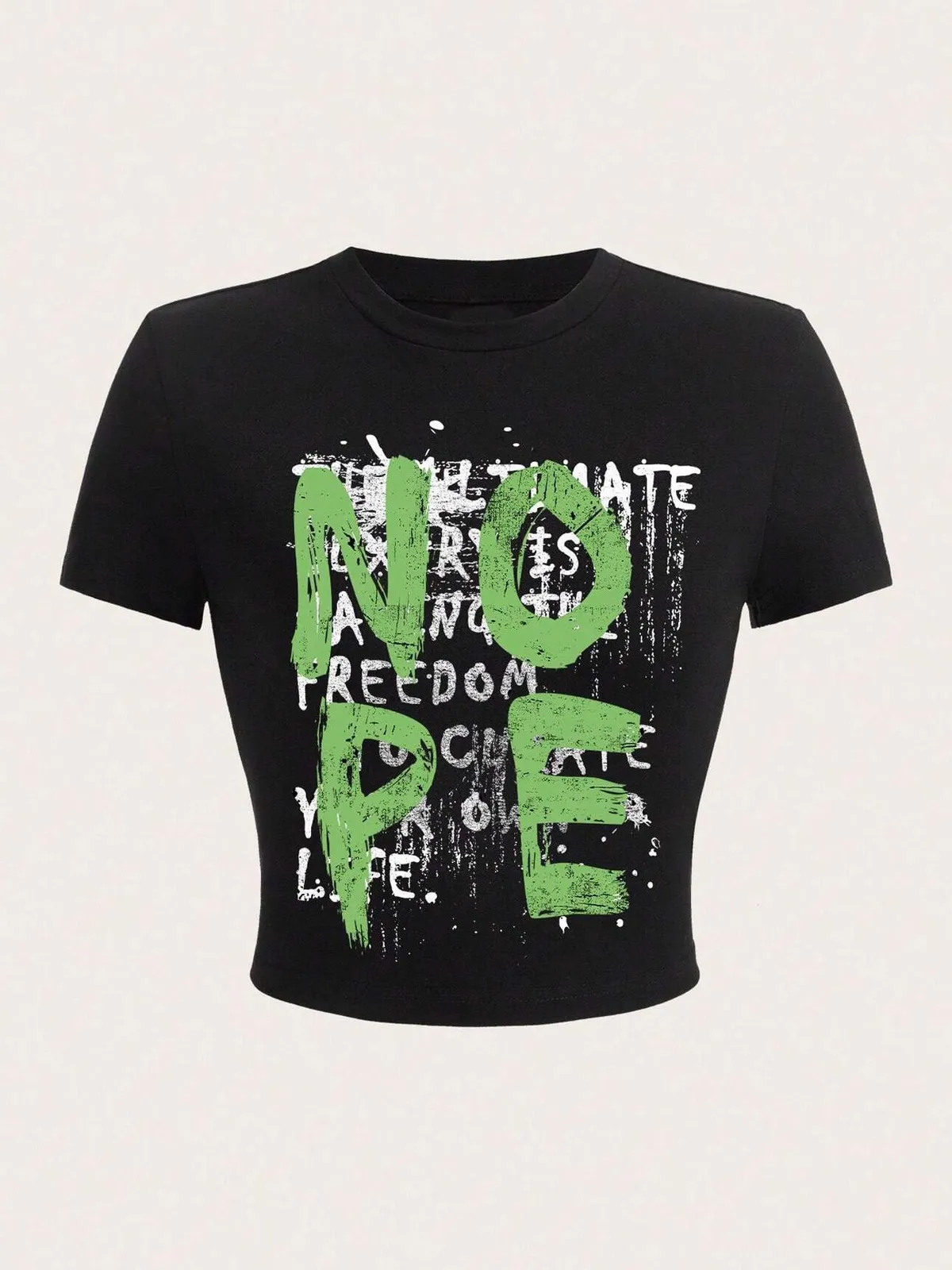 Women's Summer Slim-Fit Fashion Shoulder T-Shirt - Sweet & Stylish Streetwear Top for Ladies showcase 5
