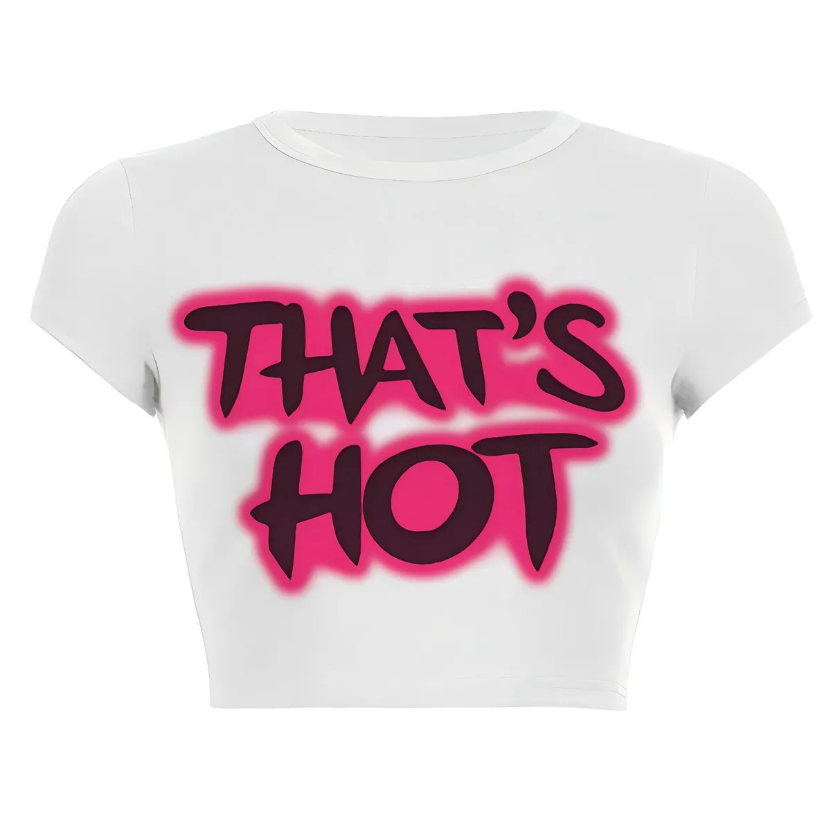 Women's Summer Slim-Fit Fashion Shoulder T-Shirt - Sweet & Stylish Streetwear Top for Ladies showcase 12