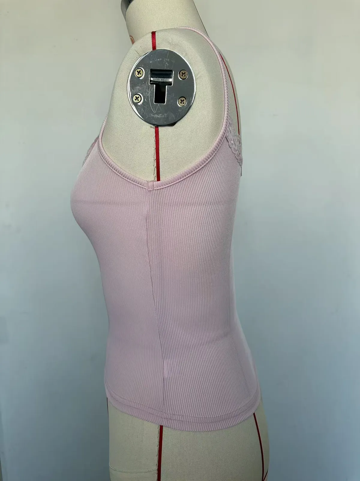 Women's Y2K Sexy Slim-Fit Threaded Camisole Top - Pure Color Navel-Baring Summer Fashion showcase 10