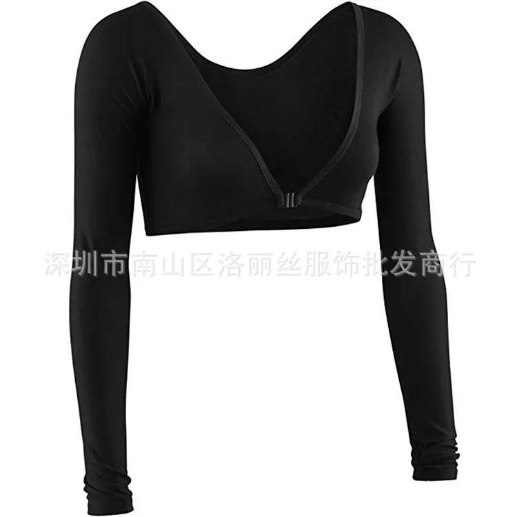 Women's Mesh Long Sleeve See-Through Crop Top - Sexy Base Layer Cardigan for Night Out showcase 20