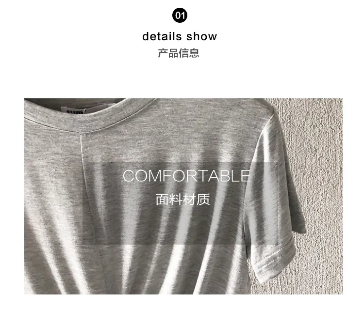 Women's Modal Knotted T-Shirt - Summer Loose Casual Short Sleeve Slimming Navel-Baring Top for Running & Yoga showcase 2