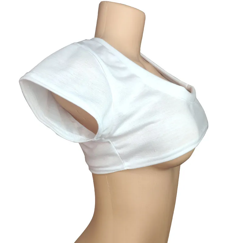 Women's Cute Japanese Style Solid Color Half-Cropped T-Shirt, Sexy Short-Sleeve Crop Top with Exposed Midriff, Breathable Fashion Tee for Summer showcase 18
