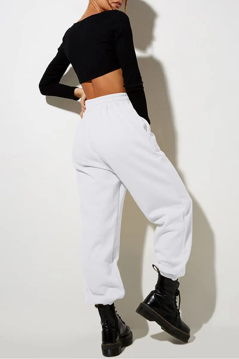 Women's High Waist Loose Sweatpants 2023 - Comfortable Jogging Pants with Pockets, Casual Athleisure Wear for Everyday Comfort showcase 10
