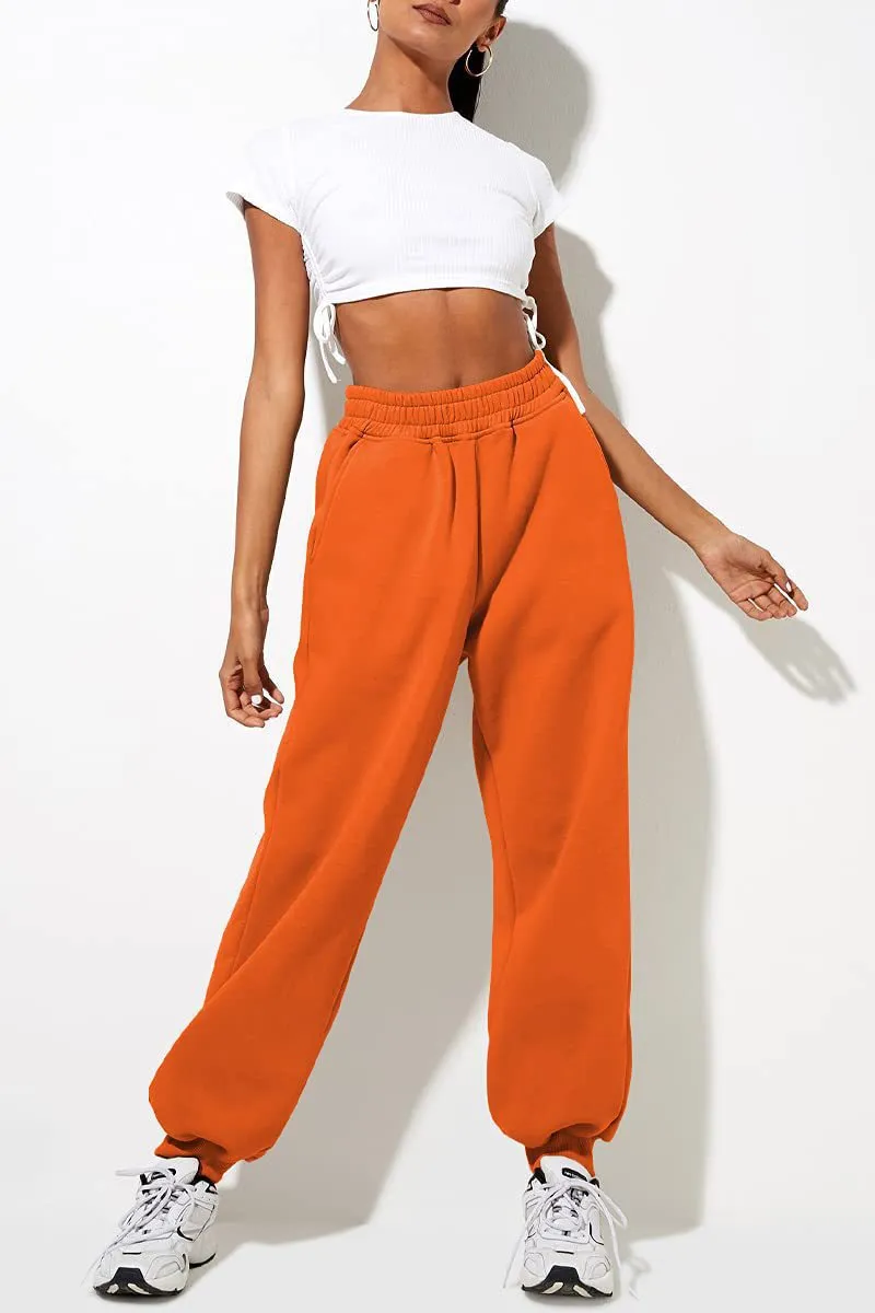 Women's High Waist Loose Sweatpants 2023 - Comfortable Jogging Pants with Pockets, Casual Athleisure Wear for Everyday Comfort showcase 12