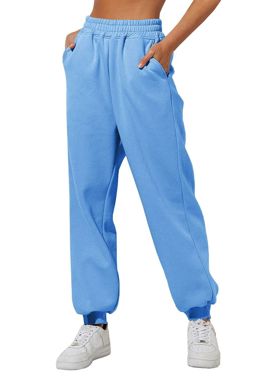 Women's High Waist Loose Sweatpants 2023 - Comfortable Jogging Pants with Pockets, Casual Athleisure Wear for Everyday Comfort showcase 3