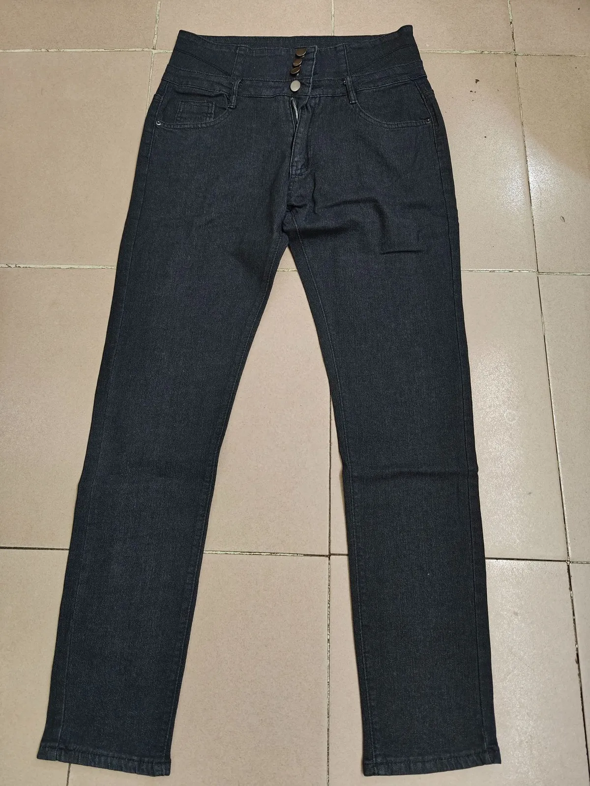 Women's High Waist Slim Stretch Skinny Jeans - Plus Size Fashionable Denim Trousers for Everyday Wear showcase 4