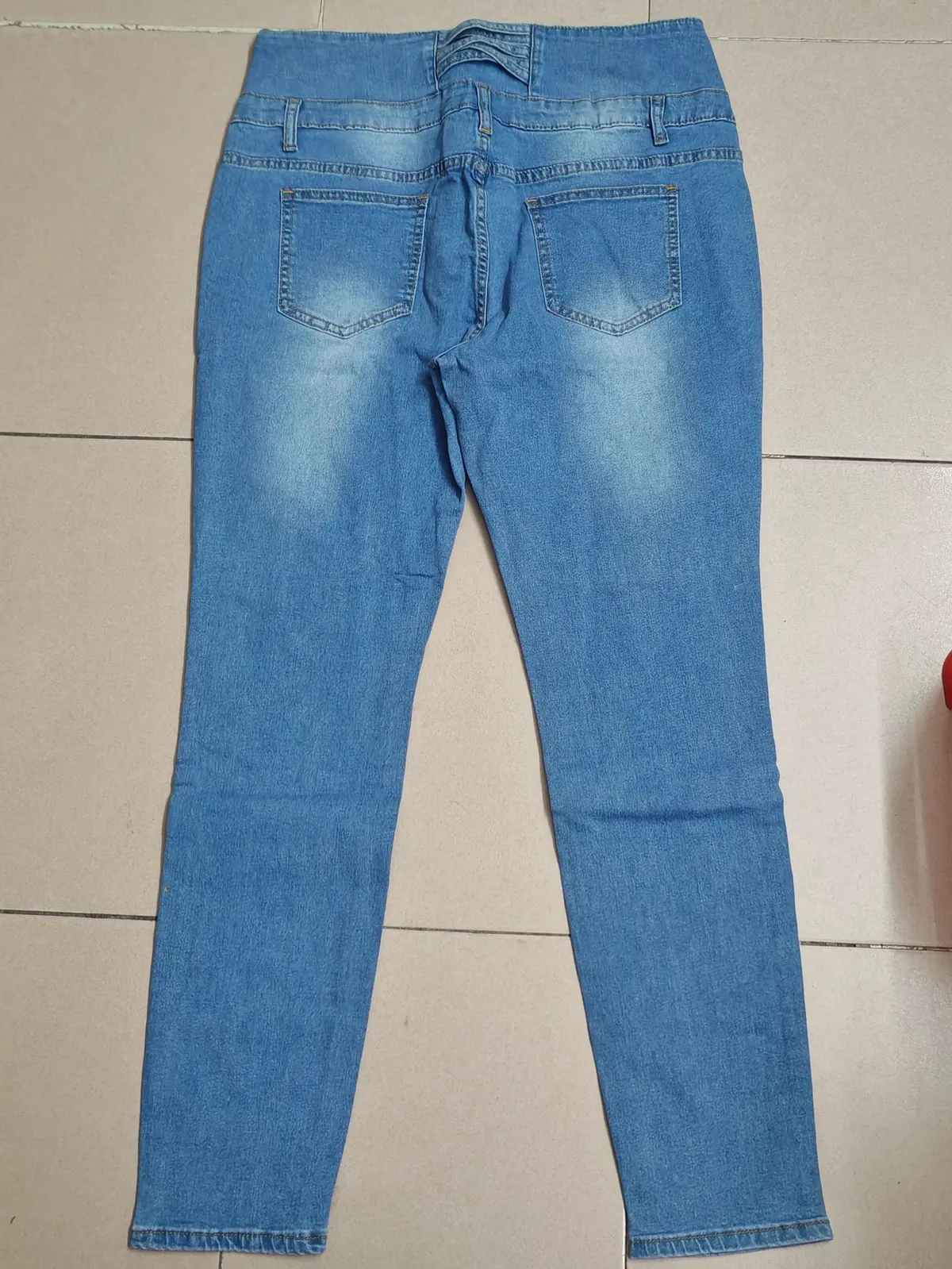 Women's High Waist Slim Stretch Skinny Jeans - Plus Size Fashionable Denim Trousers for Everyday Wear showcase 2