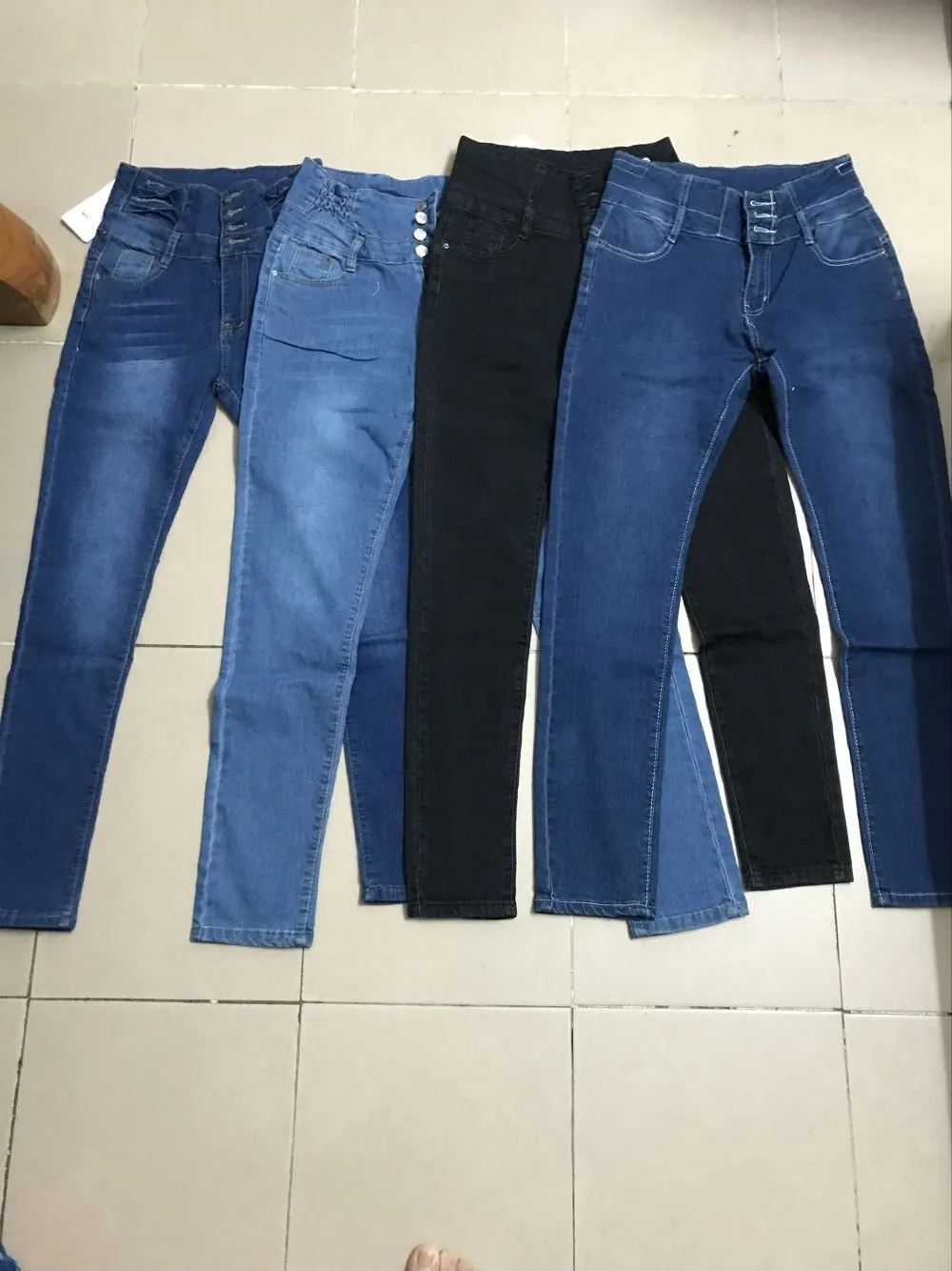 Women's High Waist Slim Stretch Skinny Jeans - Plus Size Fashionable Denim Trousers for Everyday Wear showcase 12