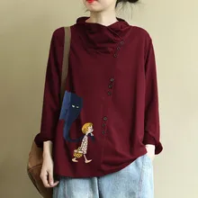 Japanese Style Cotton Linen T-Shirt for Men - Casual Loose Fit Round Neck Back Fork Three-Quarter Sleeve Pullover Top showcase 2