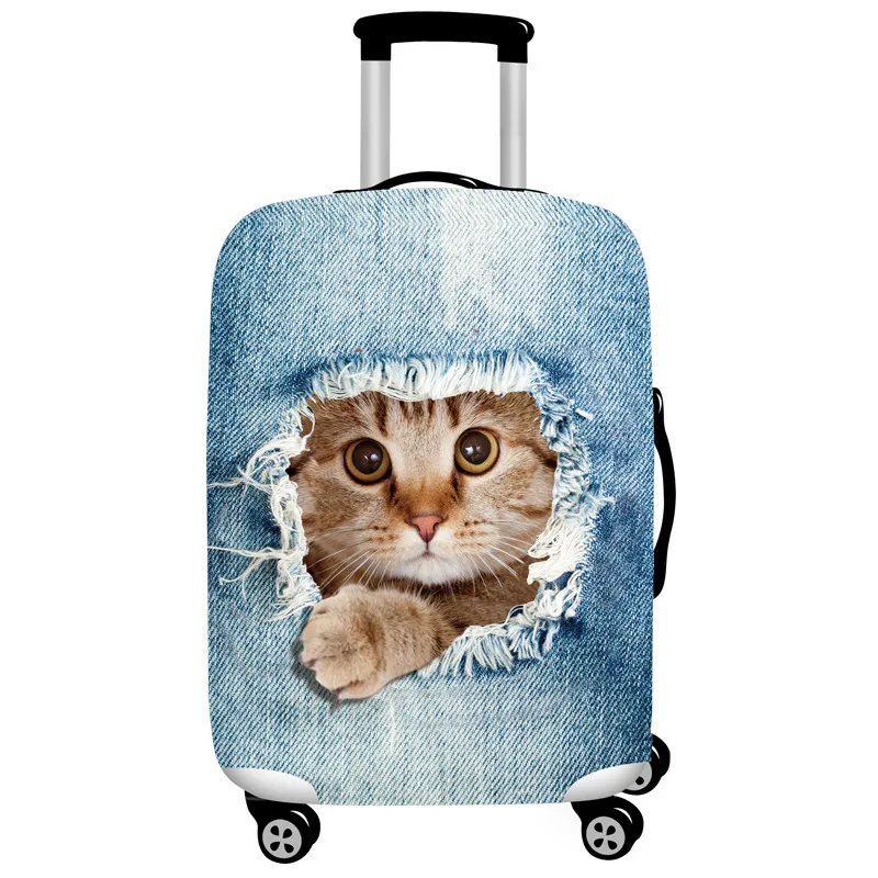 Durable Luggage Cover Elastic Travel Suitcase Protector Bag 20-30 Inch Wear-Resistant Dustproof Case for Men & Women - Image 8