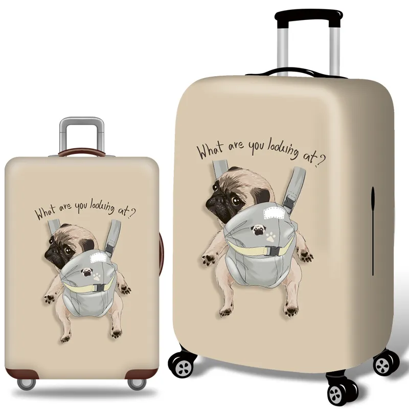 Durable Luggage Cover Elastic Travel Suitcase Protector Bag 20-30 Inch Wear-Resistant Dustproof Case for Men & Women - Image 10