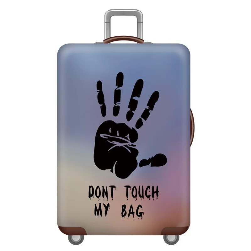 Durable Luggage Cover Elastic Travel Suitcase Protector Bag 20-30 Inch Wear-Resistant Dustproof Case for Men & Women showcase 14
