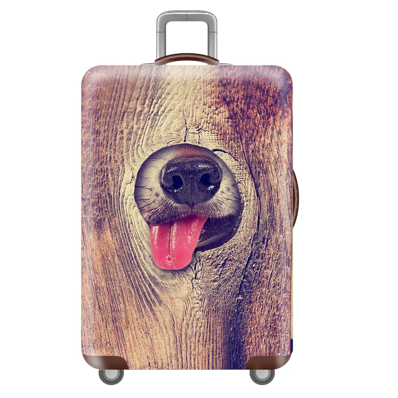 Durable Luggage Cover Elastic Travel Suitcase Protector Bag 20-30 Inch Wear-Resistant Dustproof Case for Men & Women showcase 18