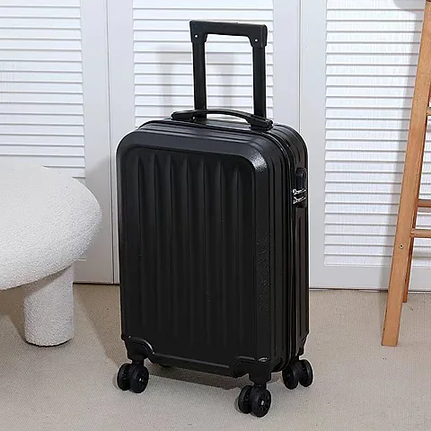 20-Inch Wholesale Suitcase for Students & Kids, Printable Logo Trolley Case with Password Lock and Universal Wheels, Ideal for Boarding Travel