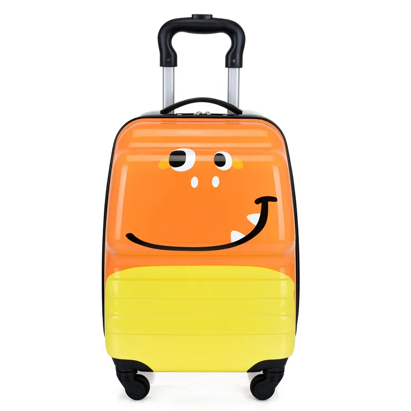 Cute Cartoon Animal 3D Stereo Kids Suitcase - 18-Inch Universal Wheel Luggage for Students, Customizable Printing Available - Image 6
