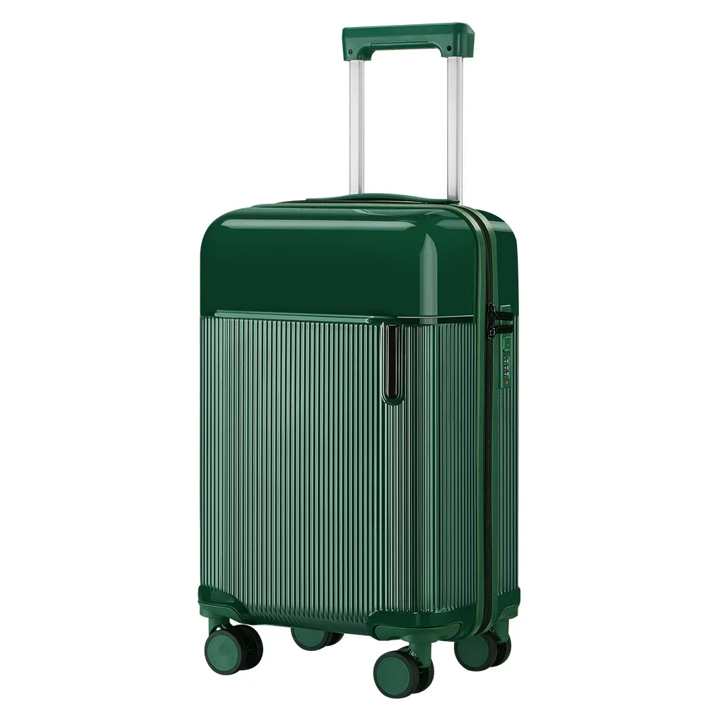 Durable Anti-Fall 24-Inch Large Capacity Password Trolley Suitcase Set - Two-Piece Luggage for Travel thumbnail 7